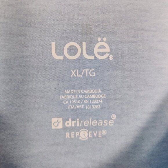 Lolë Women's Long Sleeve Color Block Top - Size XL NEW Gorpcore Merino Wool - Picture 3 of 8